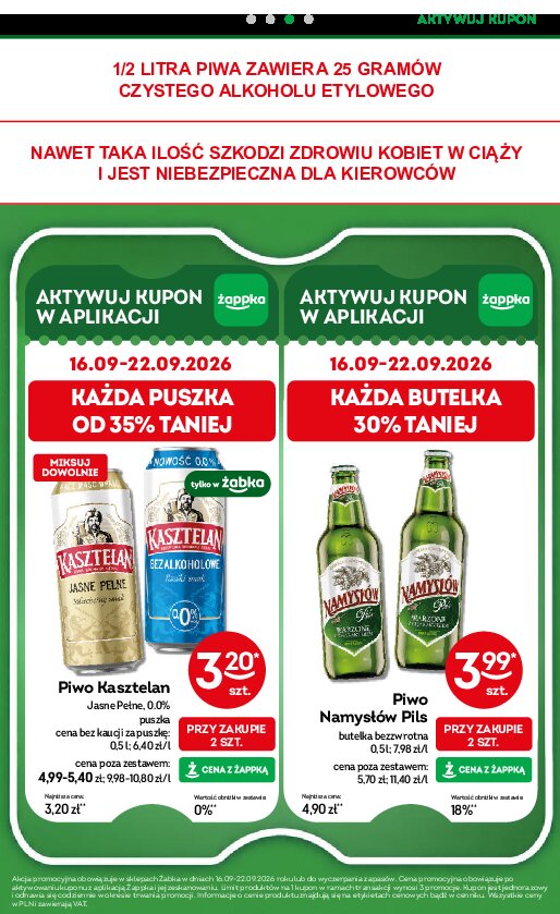 Gazetka Zabka 09/09/2026 – 22/09/2026 - gazetki promocyjne str. 30