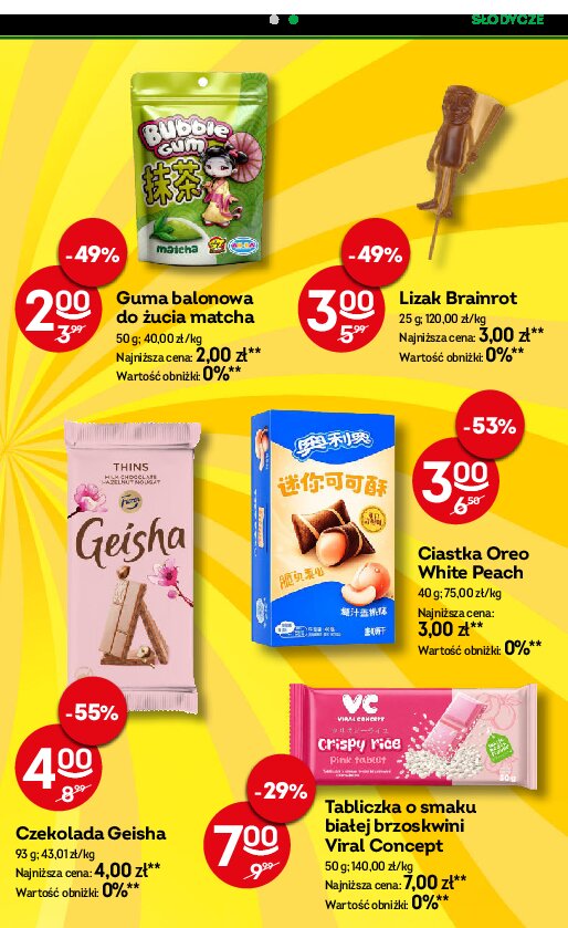 Gazetki promocyjne – słodycze - gazetki promocyjne str. 43