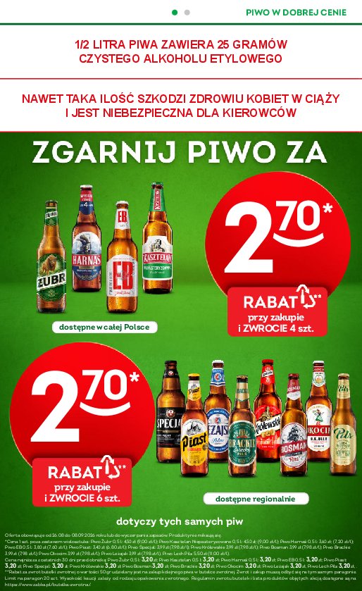Gazetka Zabka 26/08/2026 – 08/09/2026 - strona 32