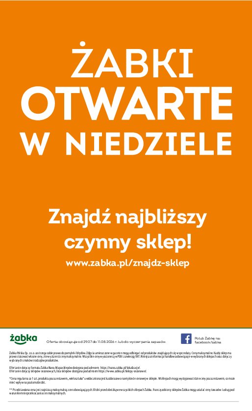 Gazetka Zabka 29/07/2026 – 11/08/2026 - strona 18