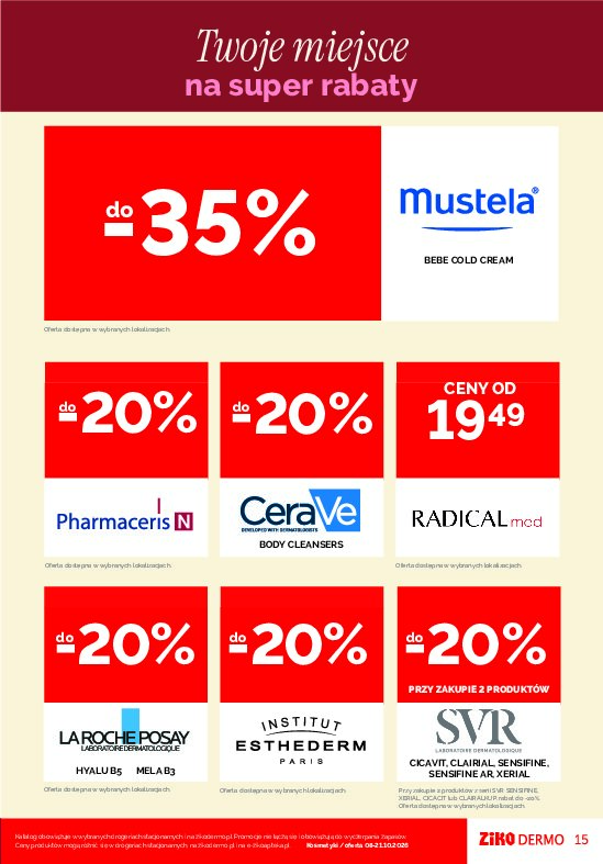 Gazetka Ziko-dermo 08/10/2026 – 21/10/2026 - gazetki promocyjne str. 15