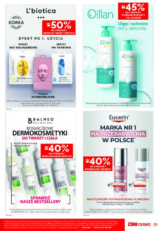 Gazetka Ziko-dermo 10/09/2026 – 23/09/2026 - gazetki promocyjne str. 19
