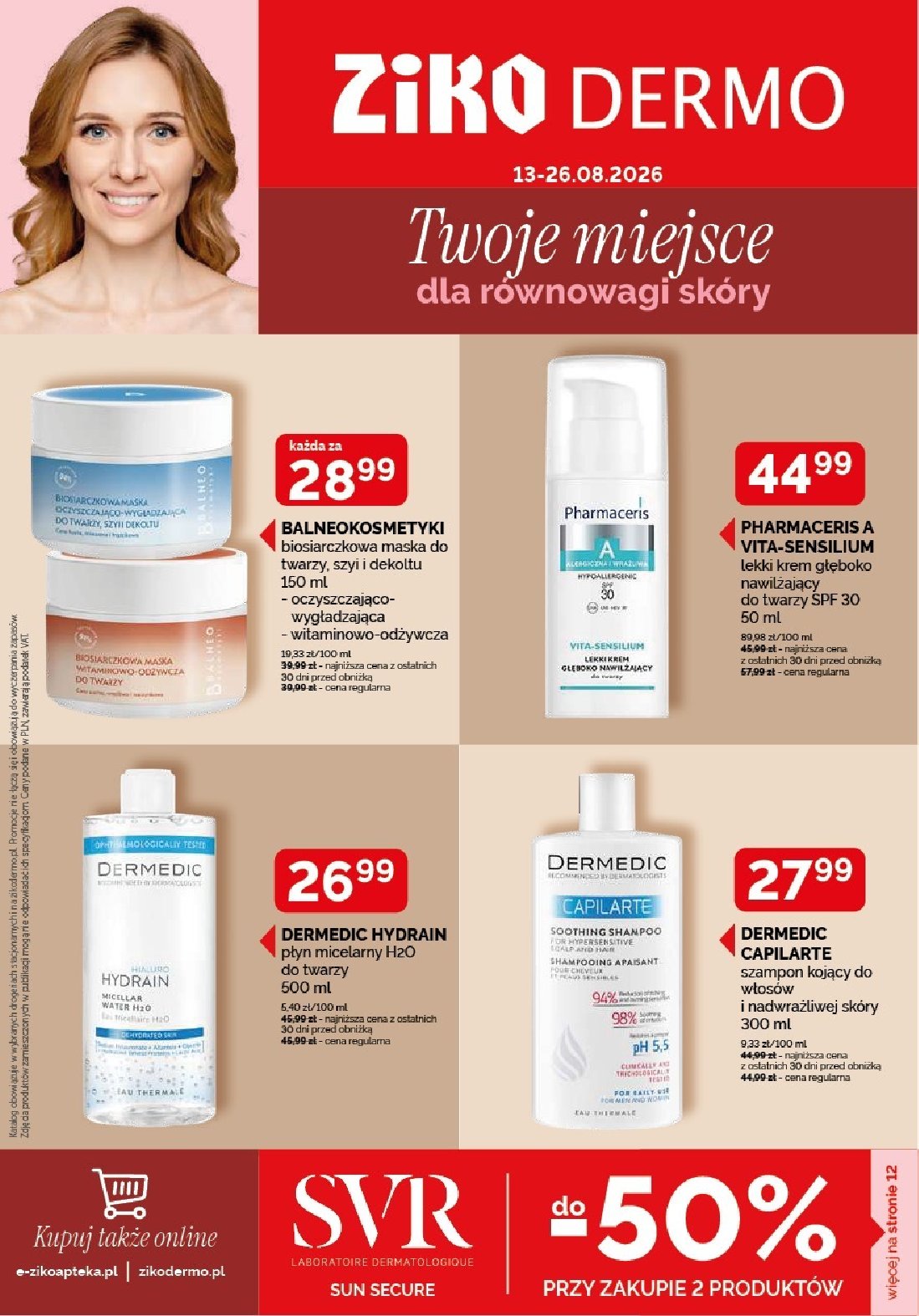 Gazetka Ziko-dermo 13/08/2026 – 26/08/2026 - gazetki promocyjne str. 1