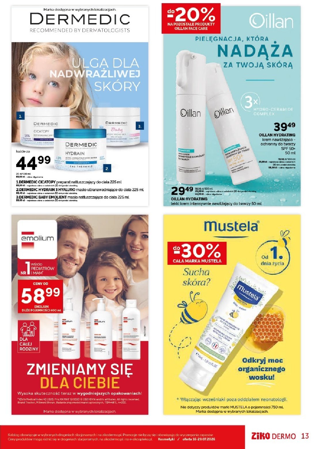 Gazetka Ziko-dermo 16/07/2026 – 29/07/2026 - gazetki promocyjne str. 13
