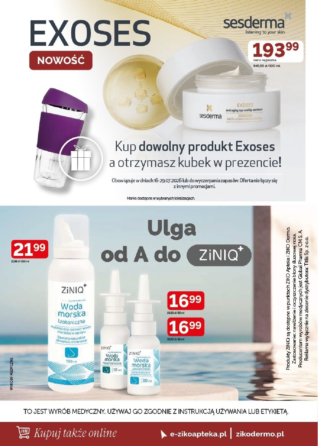 Gazetka Ziko-dermo 16/07/2026 – 29/07/2026 - gazetki promocyjne str. 14