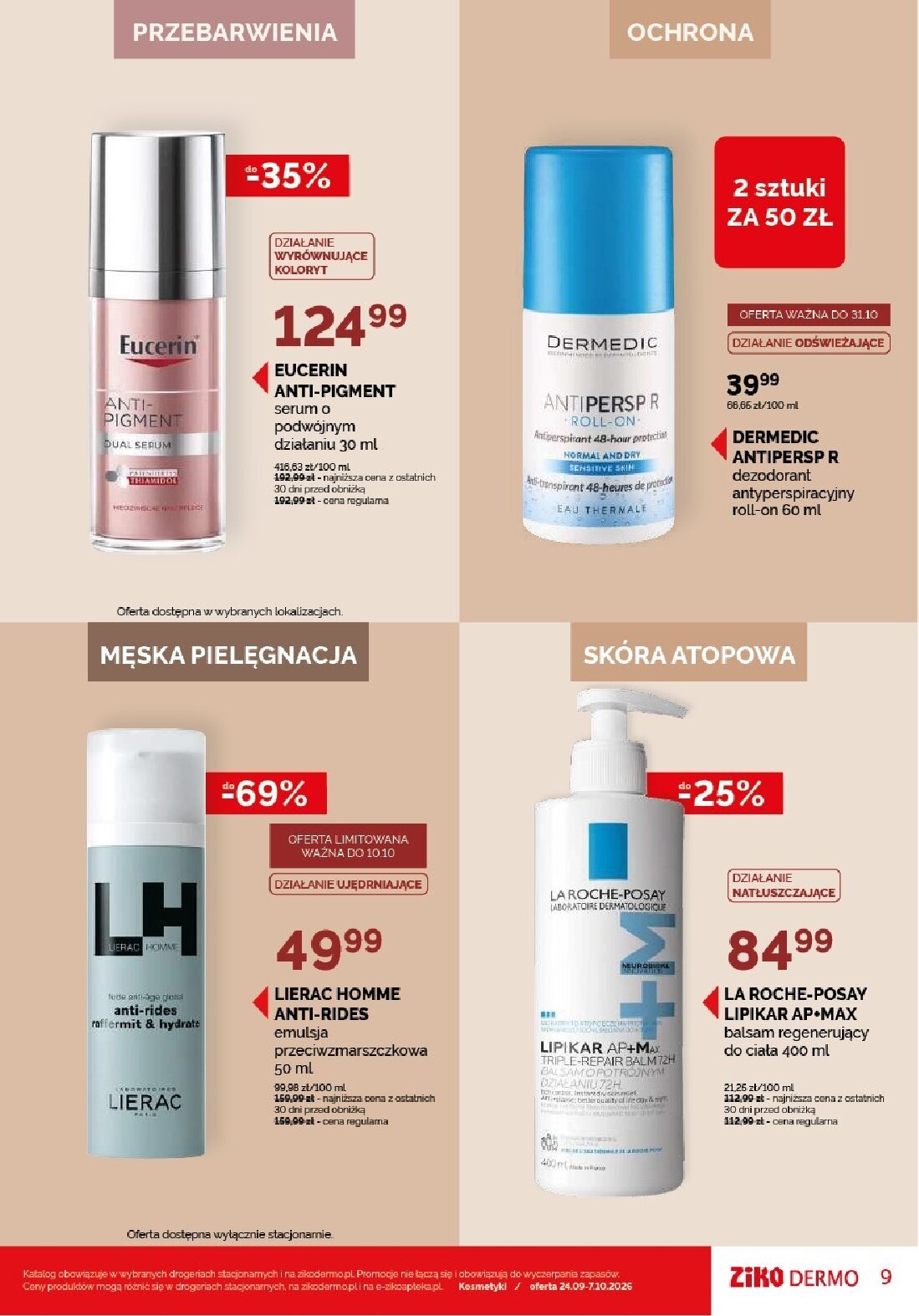Gazetka Ziko-dermo 24/09/2026 – 07/10/2026 - gazetki promocyjne str. 9